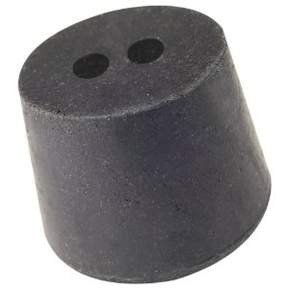 Rubber Stopper Two Holes